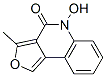 Furo[3,4-c]quinolin-4(5H)-one, 5-hydroxy-3-methyl- (9CI) CAS#: 458525-38-7
