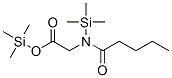 Glycine, N-(1-oxopentyl)-N-(trimethylsilyl)-, trimethylsilyl ester CAS#: 55530-59-1