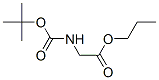 Glycine, N-[(1,1-dimethylethoxy)carbonyl]-, propyl ester (9CI) CAS#: 500871-56-7