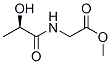 Glycine, N-[(2R)-2-hydroxy-1-oxopropyl]-, methyl ester (9CI) CAS#: 429677-97-4
