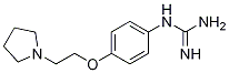 Guanidine, N-[4-[2-(1-pyrrolidinyl)ethoxy]phenyl]- CAS#: 48174-99-8