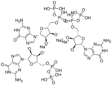 Guanosine 5'-(trihydrogen diphosphate), trisodium salt CAS#: 59652-27-6