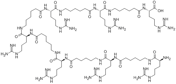 H-ARG-EPSILON-AMINOCAPROYL-ARG-EPSILON-AMINOCAPROYL-ARG-EPSILON-AMINOCAPROYL-ARG-EPSILON-AMINOCAPROYL-ARG-EPSILON-AMINOCAPROYL-ARG-EPSILON-AMINOCAPROYL-ARG-OH CAS#: 457633-17-9