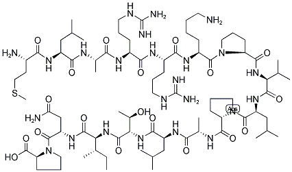 H-MET-LEU-ALA-ARG-ARG-LYS-PRO-VAL-LEU-PRO-ALA-LEU-THR-ILE-ASN-PRO-OH CAS#: 496957-39-2