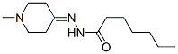 Heptanoic acid, (1-methyl-4-piperidinylidene)hydrazide (9CI) CAS#: 551928-44-0