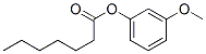 Heptanoic acid 3-methoxyphenyl ester CAS#: 56052-16-5