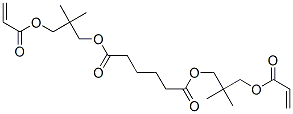 Hexanedioic acid,bis[2,2-dimethyl-3-[(1-oxo-2-propenyl)oxy]propyl]ester CAS#: 45302-29-2