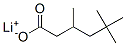 Hexanoic acid,3,5,5-trimethyl-,lithium salt CAS#: 57991-25-0