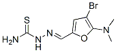 Hydrazinecarbothioamide,  2-[[4-bromo-5-(dimethylamino)-2-furanyl]methylene]- CAS#: 471887-31-7