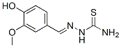 Hydrazinecarbothioamide, 2-[ (4-hydroxy-3-methoxyphenyl)methylene]- CAS#: 5351-92-8