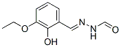 Hydrazinecarboxaldehyde, [(3-ethoxy-2-hydroxyphenyl)methylene]- (9CI) CAS#: 474395-07-8