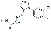 Hydrazinecarboxamide, 2-[[1-(3-chloro-4-methylphenyl)-1H-pyrrol-2-yl]methylene]- (9CI) CAS#: 593273-51-9