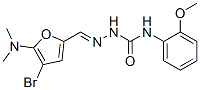 Hydrazinecarboxamide,  2-[[4-bromo-5-(dimethylamino)-2-furanyl]methylene]-N-(2-methoxyphenyl)- CAS#: 471284-14-7