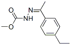 Hydrazinecarboxylic acid, [1-(4-ethylphenyl)ethylidene]-, methyl ester (9CI) CAS#: 551917-15-8