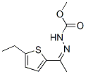 Hydrazinecarboxylic acid, [1-(5-ethyl-2-thienyl)ethylidene]-, methyl ester (9CI) CAS#: 545341-85-3