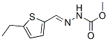 Hydrazinecarboxylic acid, [(5-ethyl-2-thienyl)methylene]-, methyl ester (9CI) CAS#: 543702-34-7