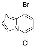IMidazo[1,2-a]pyridine, 8-broMo-5-chloro- CAS#: 442127-52-8