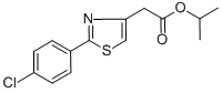 ISOPROPYL 2-[2-(4-CHLOROPHENYL)-1,3-THIAZOL-4-YL]ACETATE CAS#: 499771-13-0