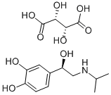 (-)-ISOPROTERENOL (+)-BITARTRATE SALT CAS#: 54750-10-6
