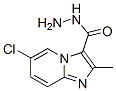 Imidazo[1,2-a]pyridine-3-carboxylic acid, 6-chloro-2-methyl-, hydrazide (9CI) CAS#: 505095-12-5