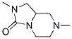 Imidazo[1,5-a]pyrazin-3(2H)-one, hexahydro-2,7-dimethyl- (9CI) CAS#: 56904-19-9