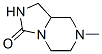 Imidazo[1,5-a]pyrazin-3(2H)-one, hexahydro-7-methyl- (9CI) CAS#: 56904-16-6