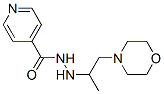 Isonicotinic acid 2-(1-methyl-2-morpholinoethyl) hydrazide CAS#: 53643-51-9