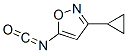 Isoxazole, 3-cyclopropyl-5-isocyanato- (9CI) CAS#: 59669-74-8