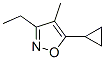 Isoxazole, 5-cyclopropyl-3-ethyl-4-methyl- (9CI) CAS#: 412301-35-0