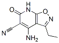Isoxazolo[5,4-b]pyridine-5-carbonitrile, 4-amino-3-ethyl-6,7-dihydro-6-oxo- (9CI) CAS#: 496875-49-1