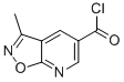 Isoxazolo[5,4-b]pyridine-5-carbonyl chloride, 3-methyl- (9CI) CAS#: 445496-31-1