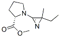 L-Proline, 1-(2-ethyl-2-methyl-2H-azirin-3-yl)-, methyl ester (9CI) CAS#: 445396-40-7
