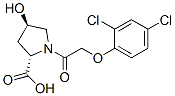L-Proline, 1-[(2,4-dichlorophenoxy)acetyl]-4-hydroxy-, trans- CAS#: 50649-02-0