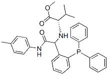 L-Valine, N-[1-[2-(diphenylphosphino)phenyl]-2-[(4-methylphenyl)amino]-2-oxoethyl]-, methyl ester (9CI) CAS#: 500316-82-5