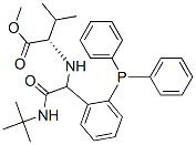 L-Valine, N-[2-[(1,1-dimethylethyl)amino]-1-[2-(diphenylphosphino)phenyl]-2-oxoethyl]-, methyl ester (9CI) CAS#: 500316-80-3