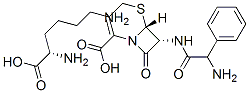 L-lysine mono[[6R-[6alpha,7beta(R*)]]-7-[(aminophenylacetyl)amino]-3-methyl-8-oxo-5-thia-1-azabicyclo[4.2.0]oct-2-ene-2-carboxylate] CAS#: 53950-14-4