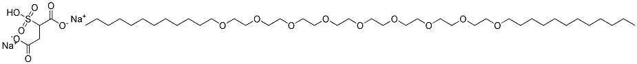 LAURYL-POLYETHYLENEGLYCOL SULFOSUCCINATE  DISO-SALT, IN H2O CAS#: 58450-52-5