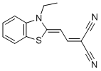 MALONONITRILE, [2-(3-ETHYL-2-BENZOTHIAZOLINYLIDENE)ETHYLIDENE]- CAS#: 57296-02-3