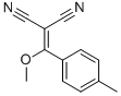 METHOXY(4-METHYLPHENYL)METHYLENE]PROPANEDINITRILE CAS#: 58791-95-0