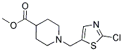 METHYL 1-[(2-CHLORO-1,3-THIAZOL-5-YL)METHYL]-4-PIPERIDINECARBOXYLATE CAS#: 454473-62-2
