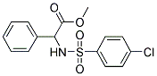 METHYL 2-([(4-CHLOROPHENYL)SULFONYL]AMINO)-2-PHENYLACETATE CAS#: 454473-65-5