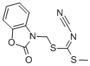 METHYL [(2-OXOBENZO[D]OXAZOL-3(2H)-YL)METHYL]CYANOCARBONIMIDODITHIOATE CAS#: 444791-13-3