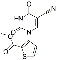 METHYL 3-[5-CYANO-2,4-DIOXO-3,4-DIHYDRO-1(2H)-PYRIMIDINYL]-2-THIOPHENECARBOXYLATE CAS#: 446276-11-5