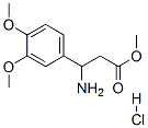 METHYL 3-AMINO-3-(3,4-DIMETHOXYPHENYL)PROPANOATE HYDROCHLORIDE CAS#: 54503-20-7