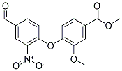 METHYL 4-(4-FORMYL-2-NITROPHENOXY)-3-METHOXYBENZENECARBOXYLATE CAS#: 439095-22-4