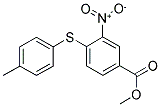 METHYL 4-[(4-METHYLPHENYL)SULFANYL]-3-NITROBENZENECARBOXYLATE CAS#: 50437-61-1