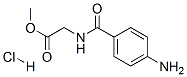 METHYL [(4-AMINOBENZOYL)AMINO]ACETATE HYDROCHLORIDE CAS#: 5259-86-9