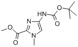 METHYL 4-(TERT-BUTOXYCARBONYLAMINO)-1-METHYL-1H-IMIDAZOLE-2-CARBOXYLATE CAS#: 500701-36-0