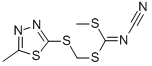 METHYL [(5-METHYL-1,3,4-THIADIAZOL-2-YLTHIO)METHYL] CYANOCARBONIMIDODITHIOATE CAS#: 494763-19-8