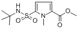 METHYL 5-[(TERT-BUTYLAMINO)SULFONYL]-1-METHYL-1H-PYRROLE-2-CARBOXYLATE CAS#: 519056-59-8